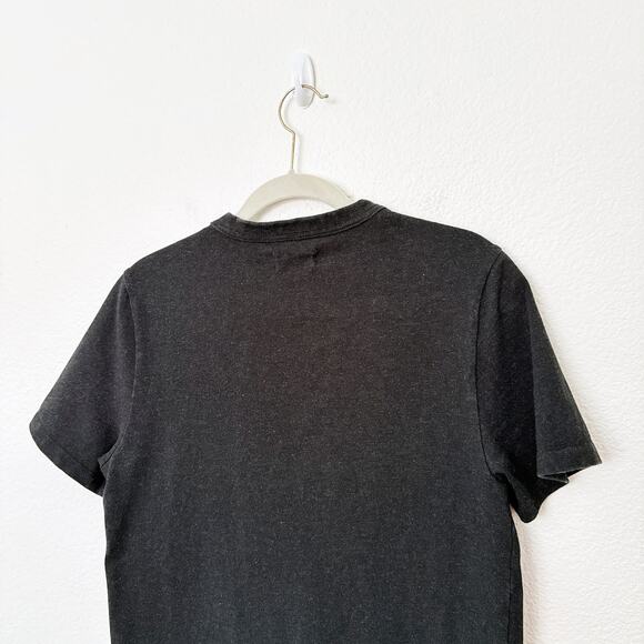 [Taylor Stitch] Charcoal Gray Crew Neck 100% Organic Cotton T-Shirt Sz Medium 40 - Picture 5 of 11